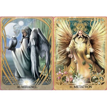 Archangel Fire Oracle kortos Findhorn Press